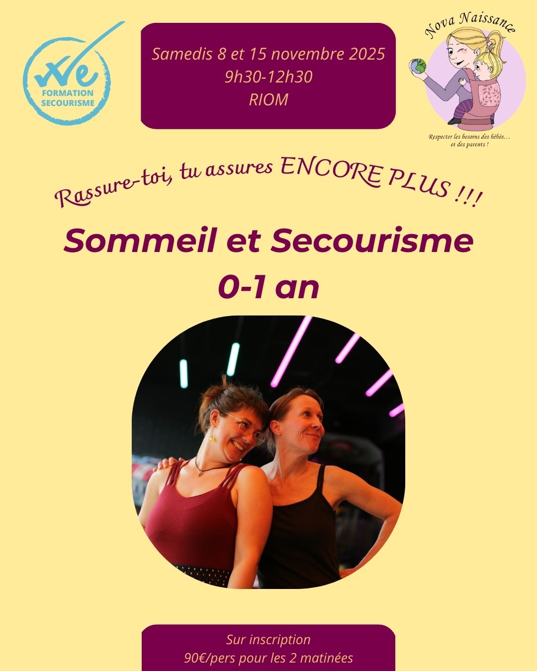 secourisme bébé sommeil
